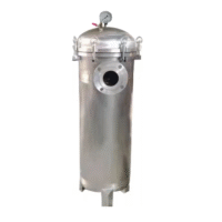 xj111 xl stainless steel large single bag filter (single bag oversized model)