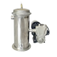 xj123 stainless steel filter(atmospheric pressure type)+pump