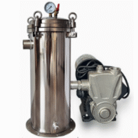 xj124 stainless steel filter(high pressure type)+pump